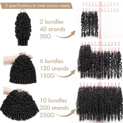 EINbeauty unprocessed hair skin-friendly no smell ideal for comfortable everyday wear