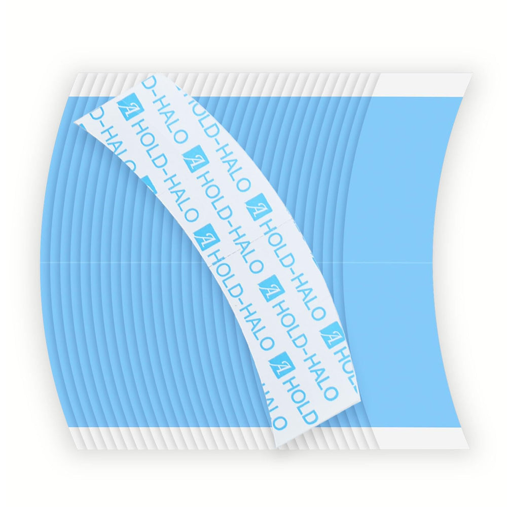 Eiohlnd wig tape blue C-shape strip offers secure lace-front hold.