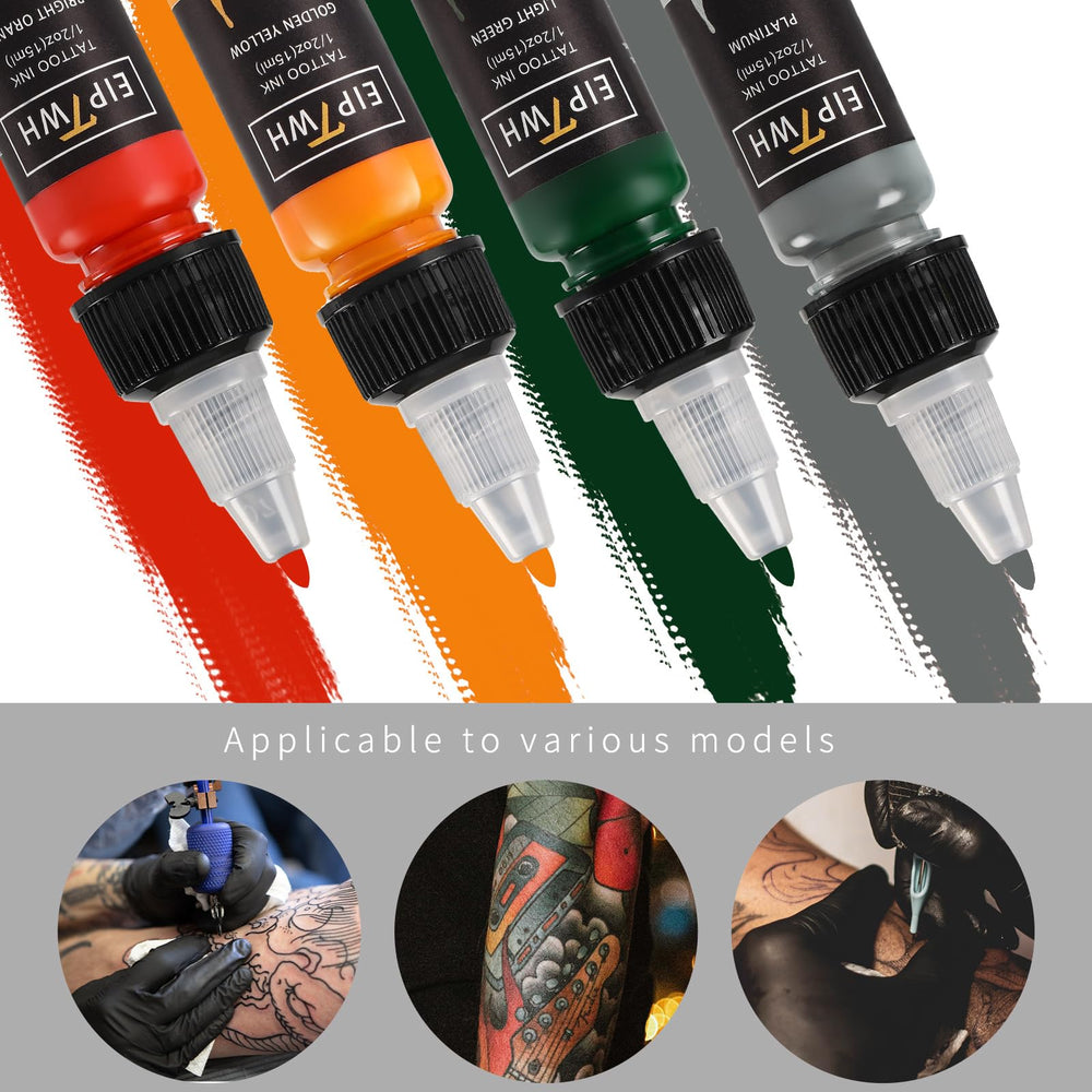 EIPTWH envase PET tinta tatuaje seguro y reutilizable.