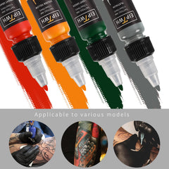 EIPTWH envase PET tinta tatuaje seguro y reutilizable.