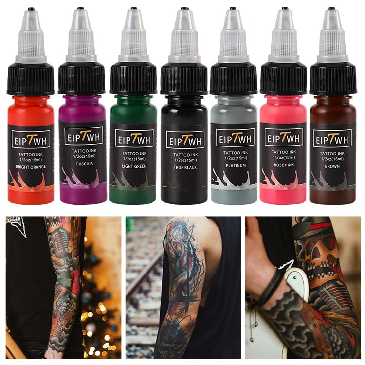 EIPTWH set 14 colores para tatuaje, ideal para regalar.