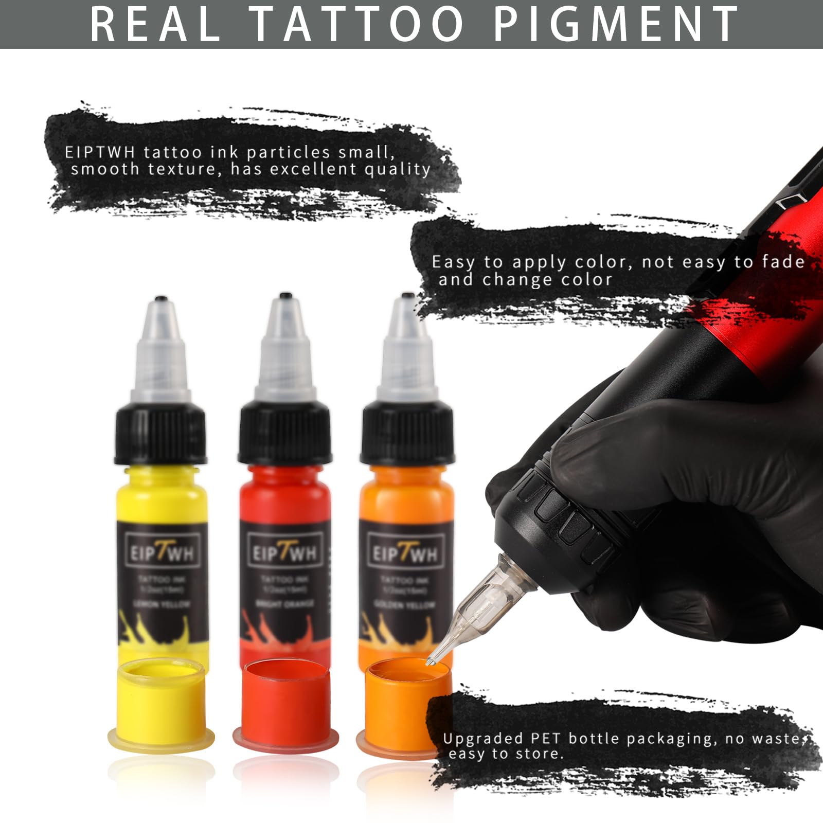 EIPTWH tinta tatuaje fácil de mezclar y diluir.