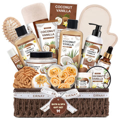 EIRNAY coconut vanilla shower gel for a luxurious daily cleanse.