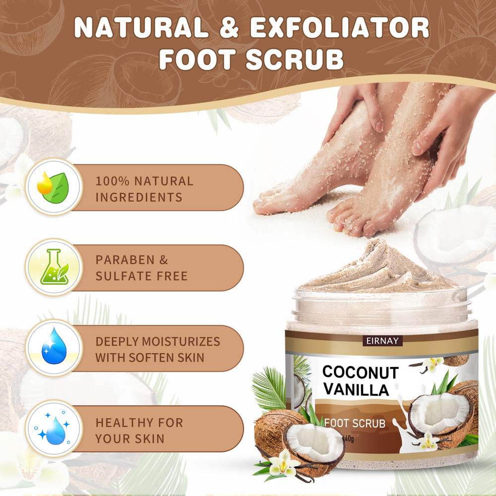 EIRNAY two-sided foot callus remover highlights coarse and fine surfaces