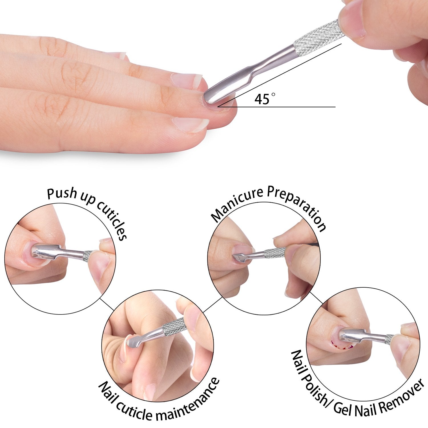 Ejiubas dual-end nail-pusher showcases two functional ends