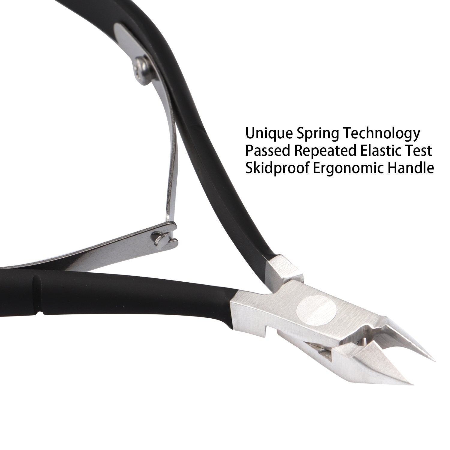 Ejiubas cuticle trimmer ergonomic grip for secure handling