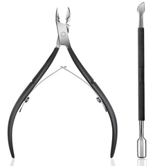 Ejiubas cuticle trimmer with handle-side view for precise nail care