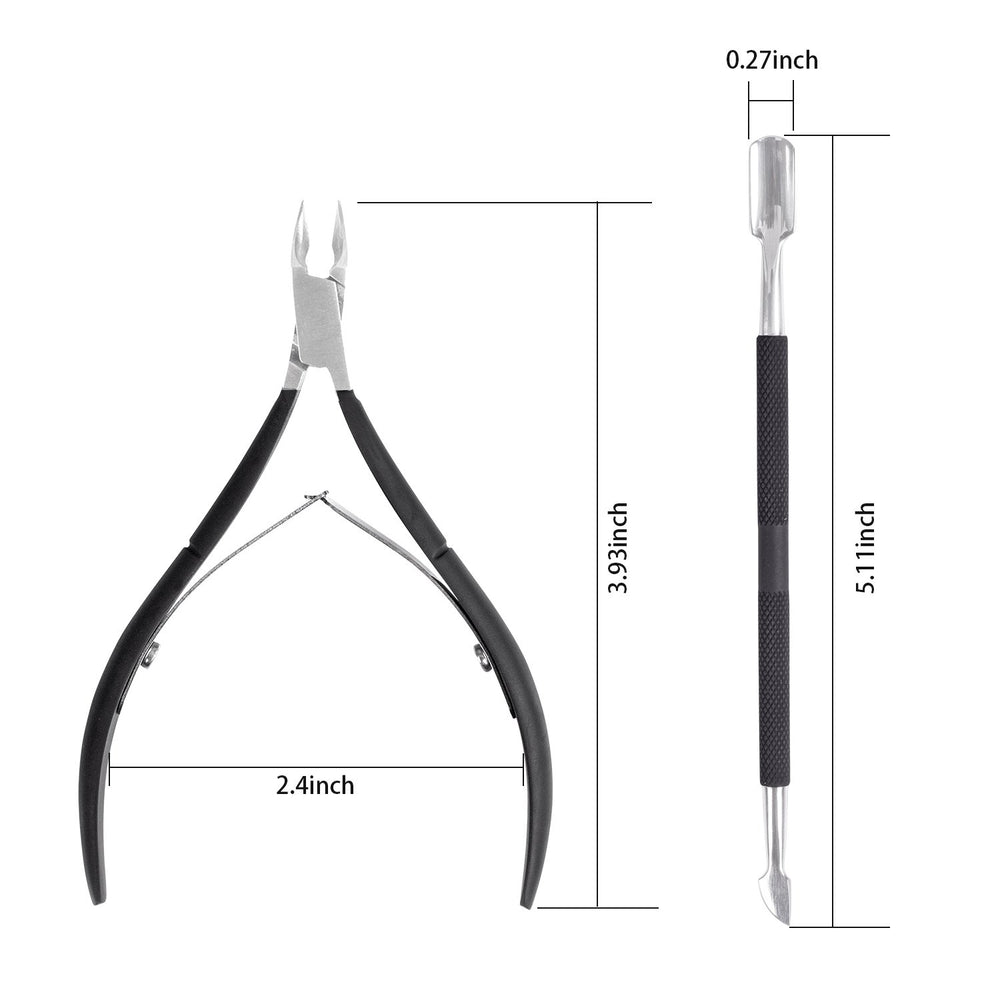 Ejiubas cuticle trimmer storage bag keeping tools organized