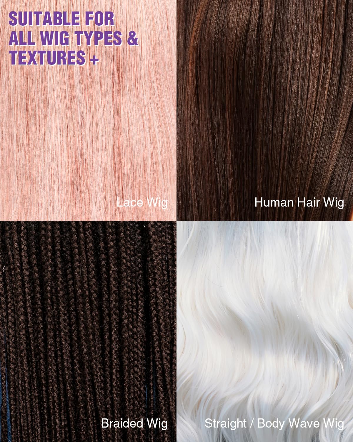 EJW Wig Leave-In Conditioner Spray after-wash use keeps wigs fresh and bouncy