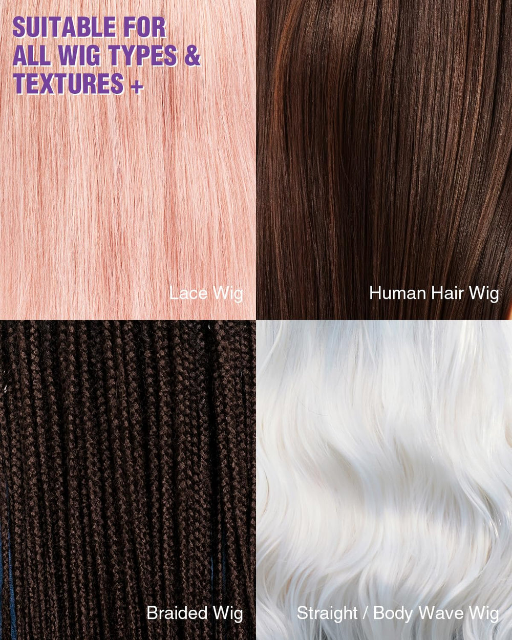 EJW Wig Leave-In Conditioner Spray after-wash use keeps wigs fresh and bouncy