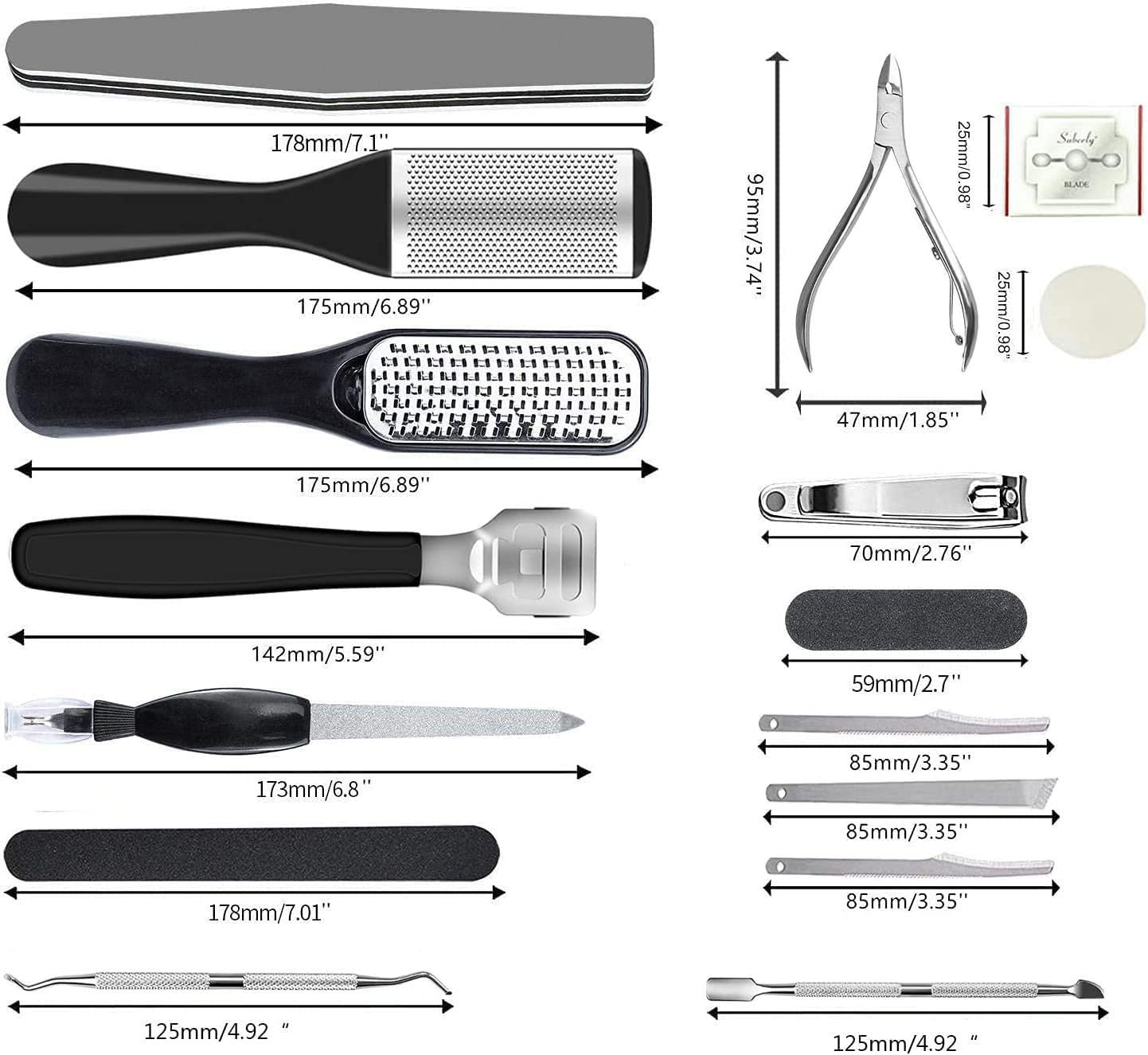 EKOCSIO cuticle pusher, precise tool for gentle nail line maintenance