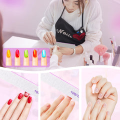 Ekrnlyi nail files feature an ergonomic 7.1-inch design for comfortable handling.