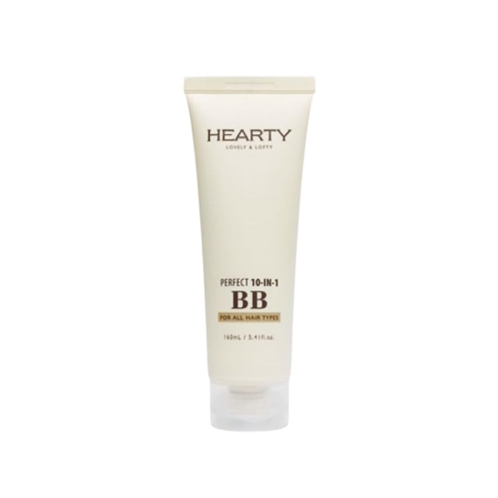 Envase de fragancia refrescante de Hearty BB para cabello suave.