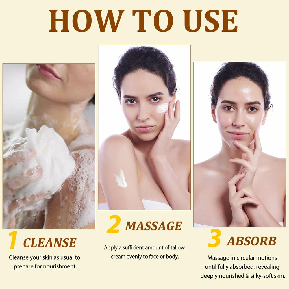 ELBBUB Crema tallow sin aceites esenciales, apta para piel sensible