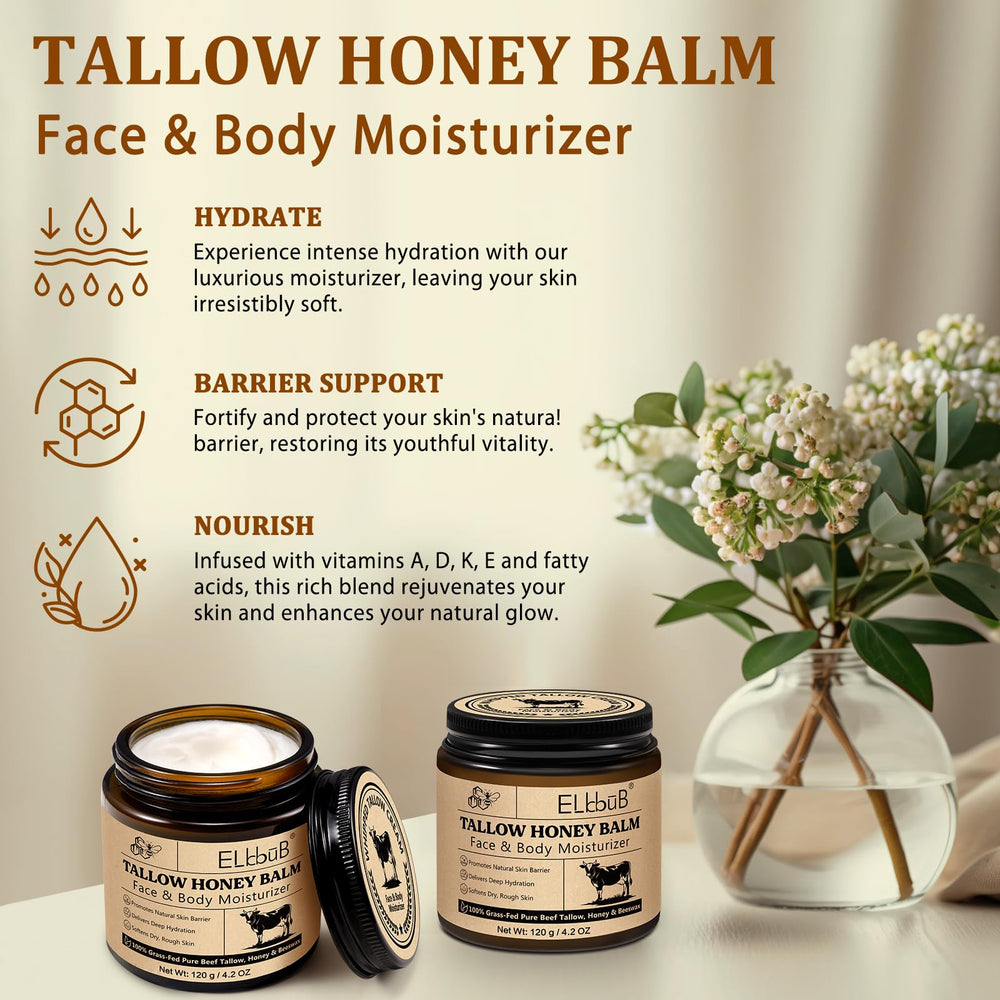 ELBBUB Crema tallow uso diario en rostro y cuerpo