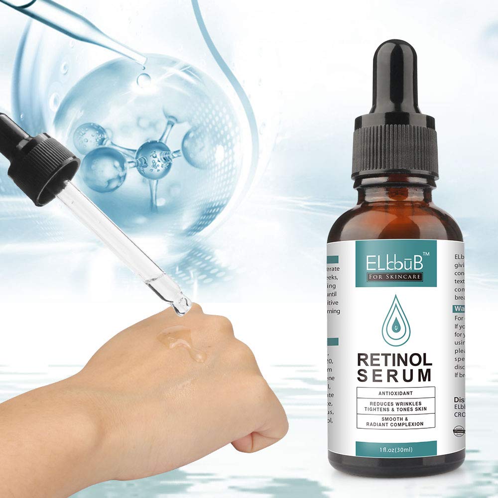 ELBBUB Morning and evening skincare routine setup in a calming display.