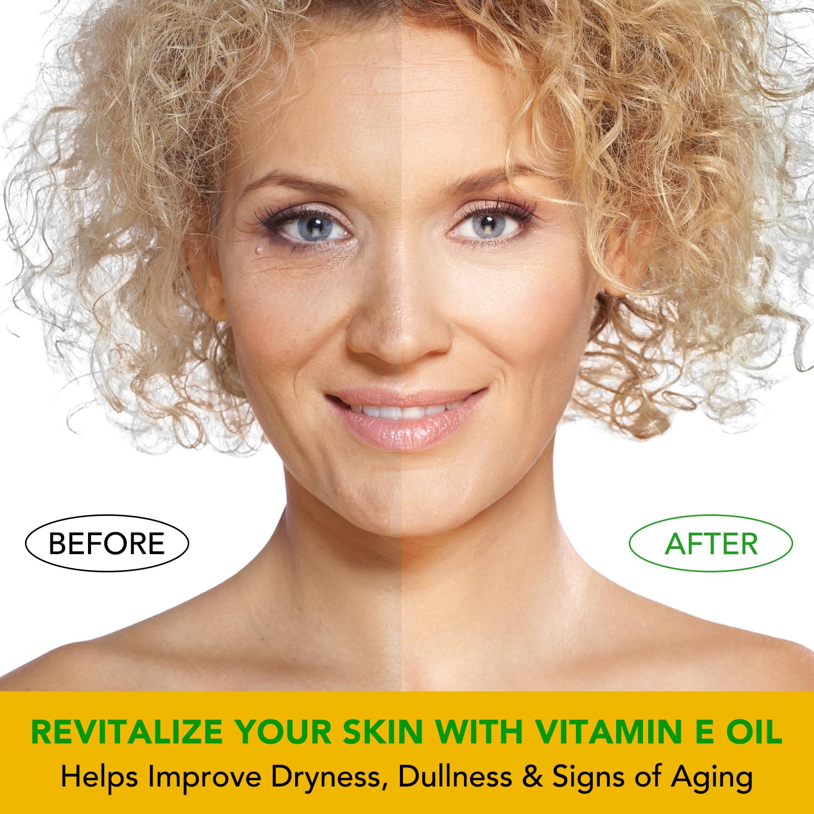 ELBBUB Vitamin E Oil as a body moisturizer for dry skin relief