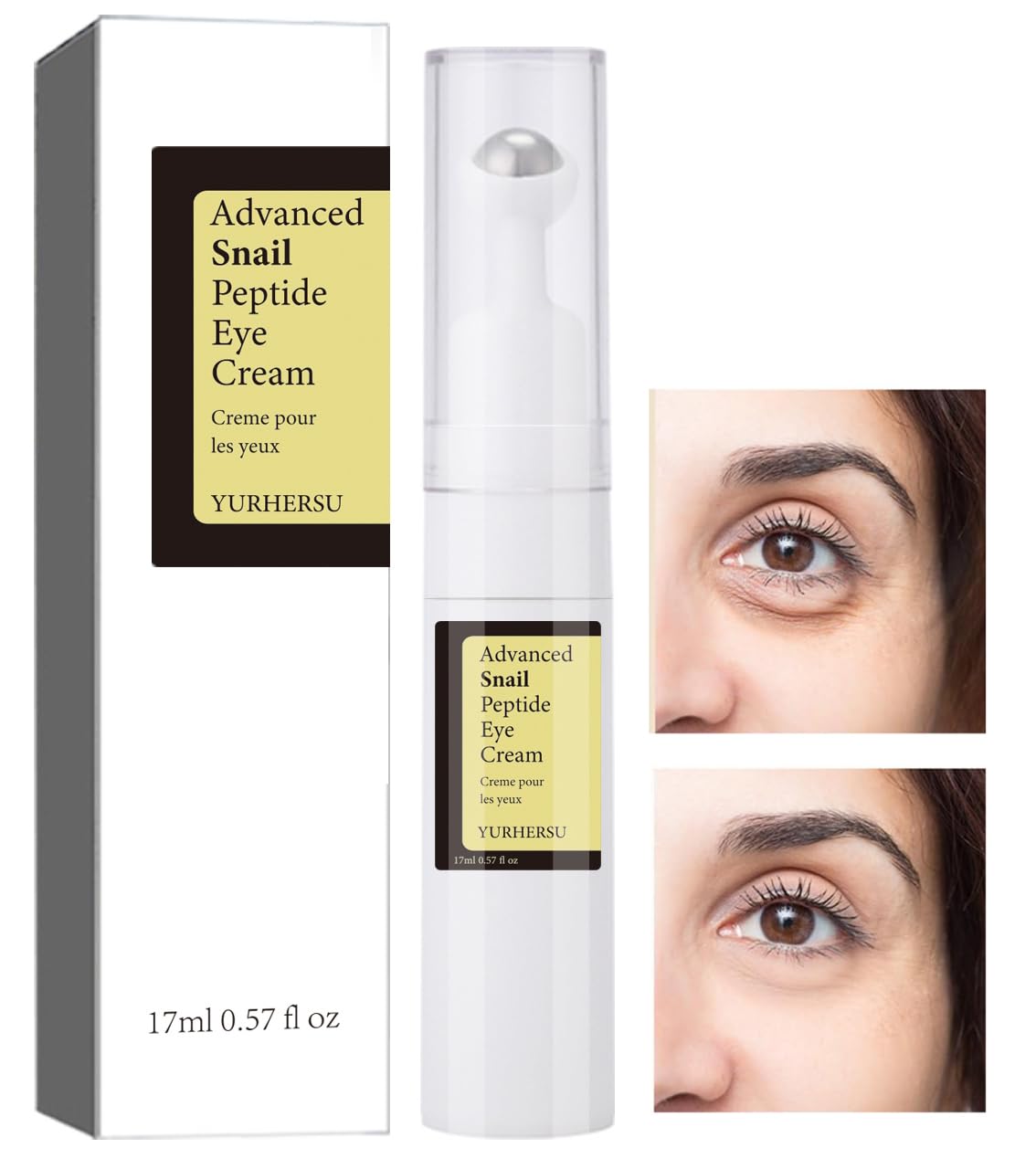 ELCHHIRSCH crema-ojos-caracol-73-mucin: hidratación profunda para contorno suave.