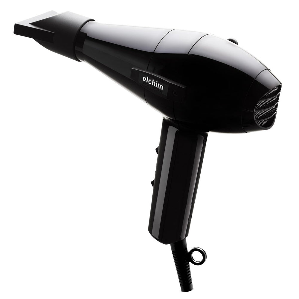 Elchim Classic 2001 motor detail emphasizes durability and long life