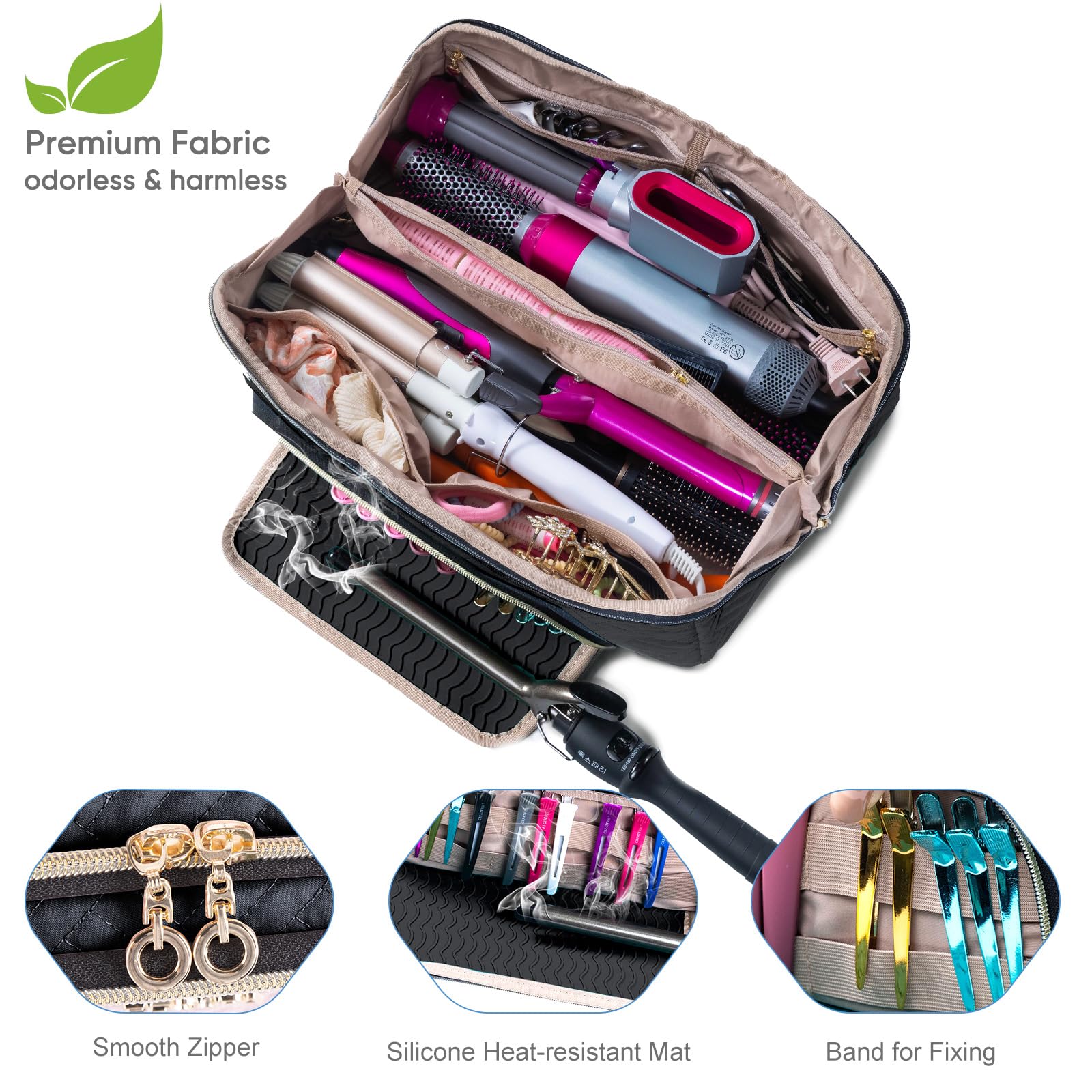 ELCUPA delicate metal zippers for smooth closing