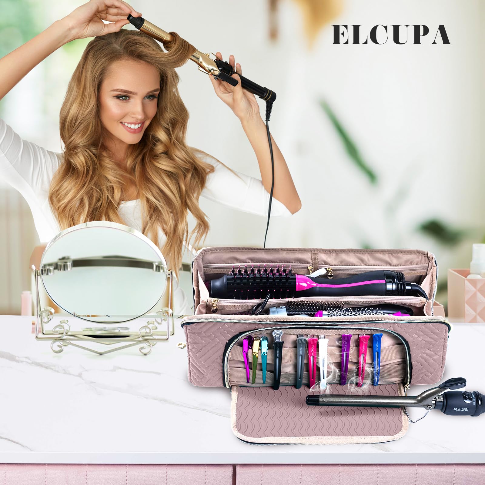 ELCUPA travel bag is ideal for business trips, vacations, and outdoor activities.