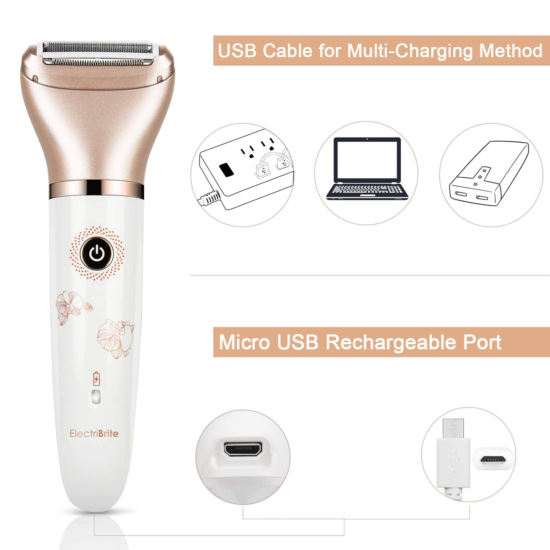 ElectriBrite Compact Travel Design: ergonomic grip on the go