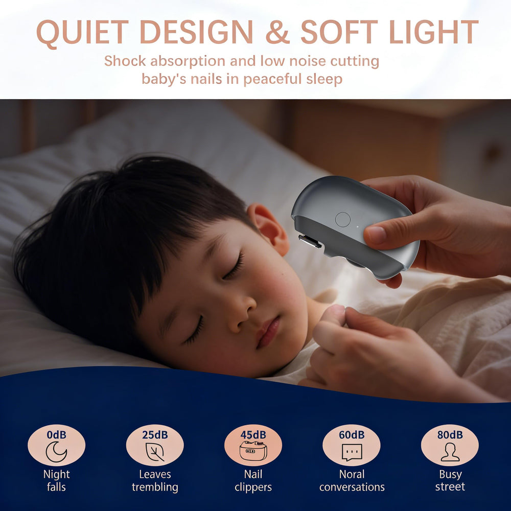 Electric Nail Clipper senior-friendly design for easy handling.