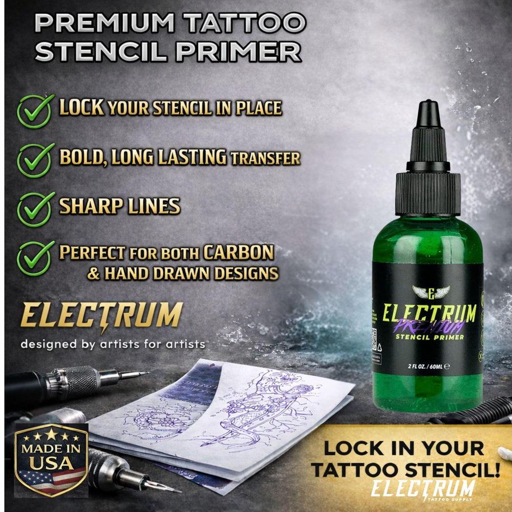 Electrum gel de fijación, plantilla estable para líneas precisas