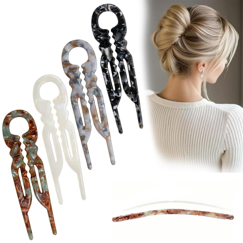 Elefutura Prestige anti-deslizante: pinza francesa para un peinado seguro y estable.