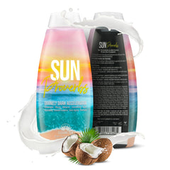 Elegant Sun Sun Proverbs lotion texture highlights smooth, light coverage