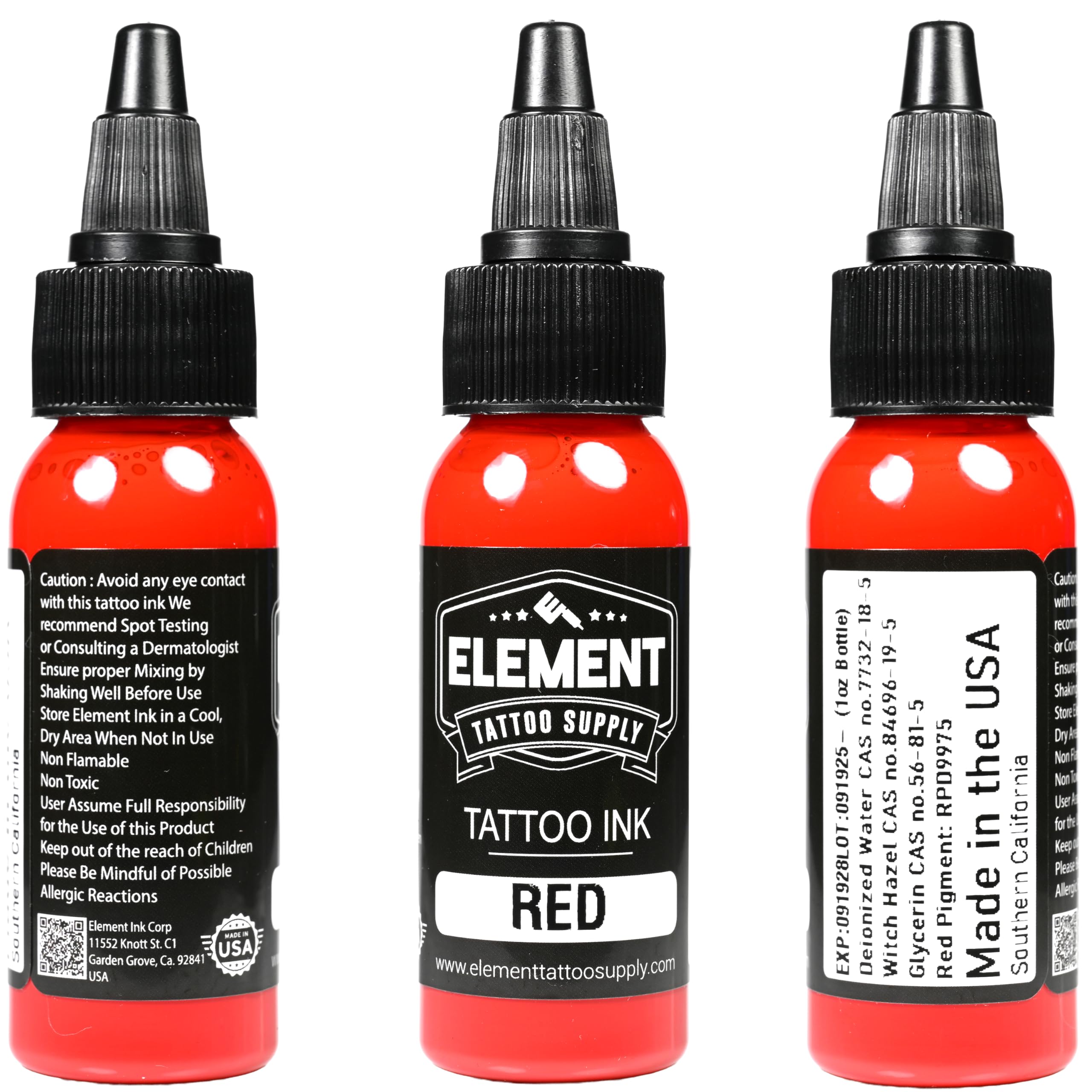 Element Tattoo Supply amigable con la piel, apta para todo tipo.