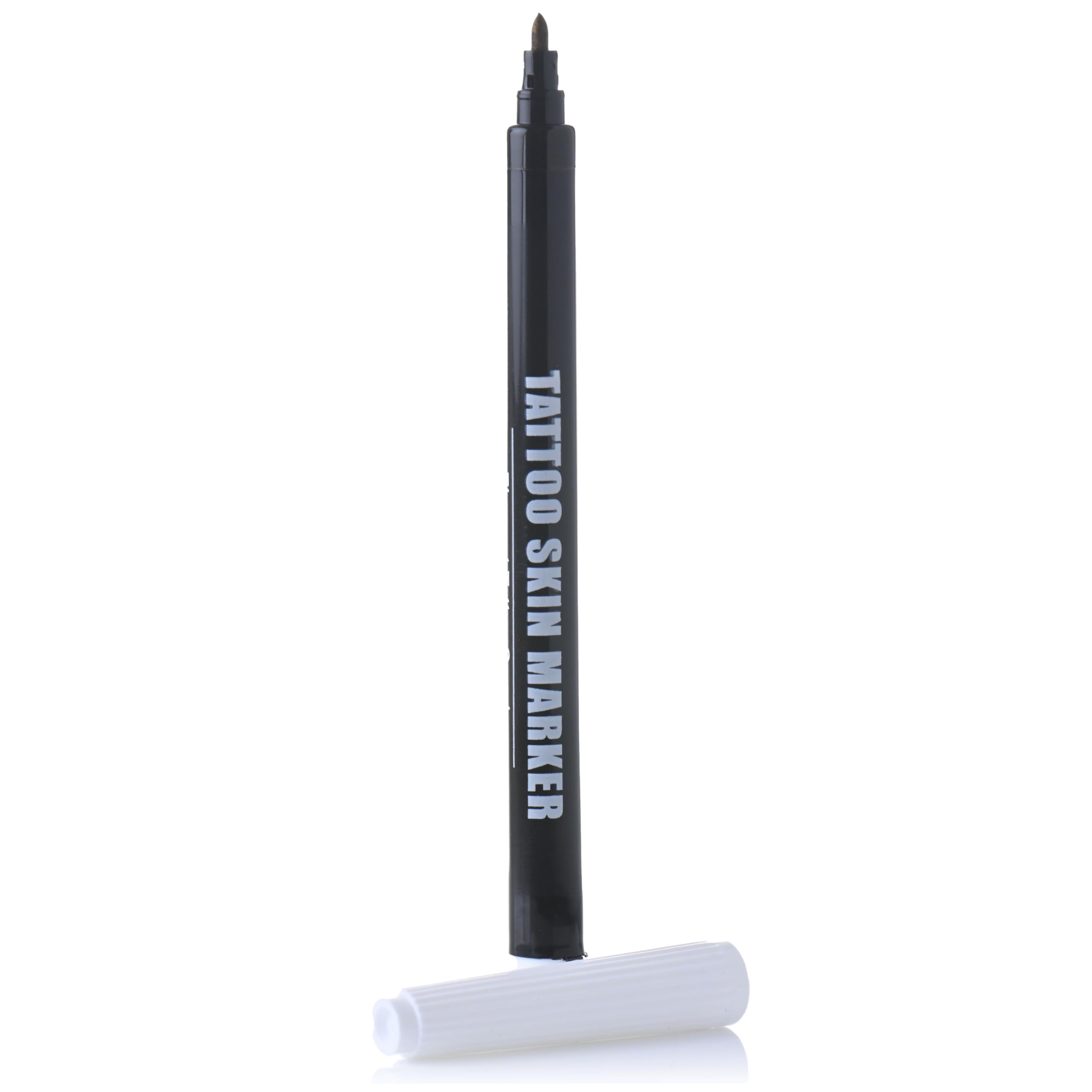 Dibujo libre en piel con marcadores Element Tattoo Supply para bocetos.