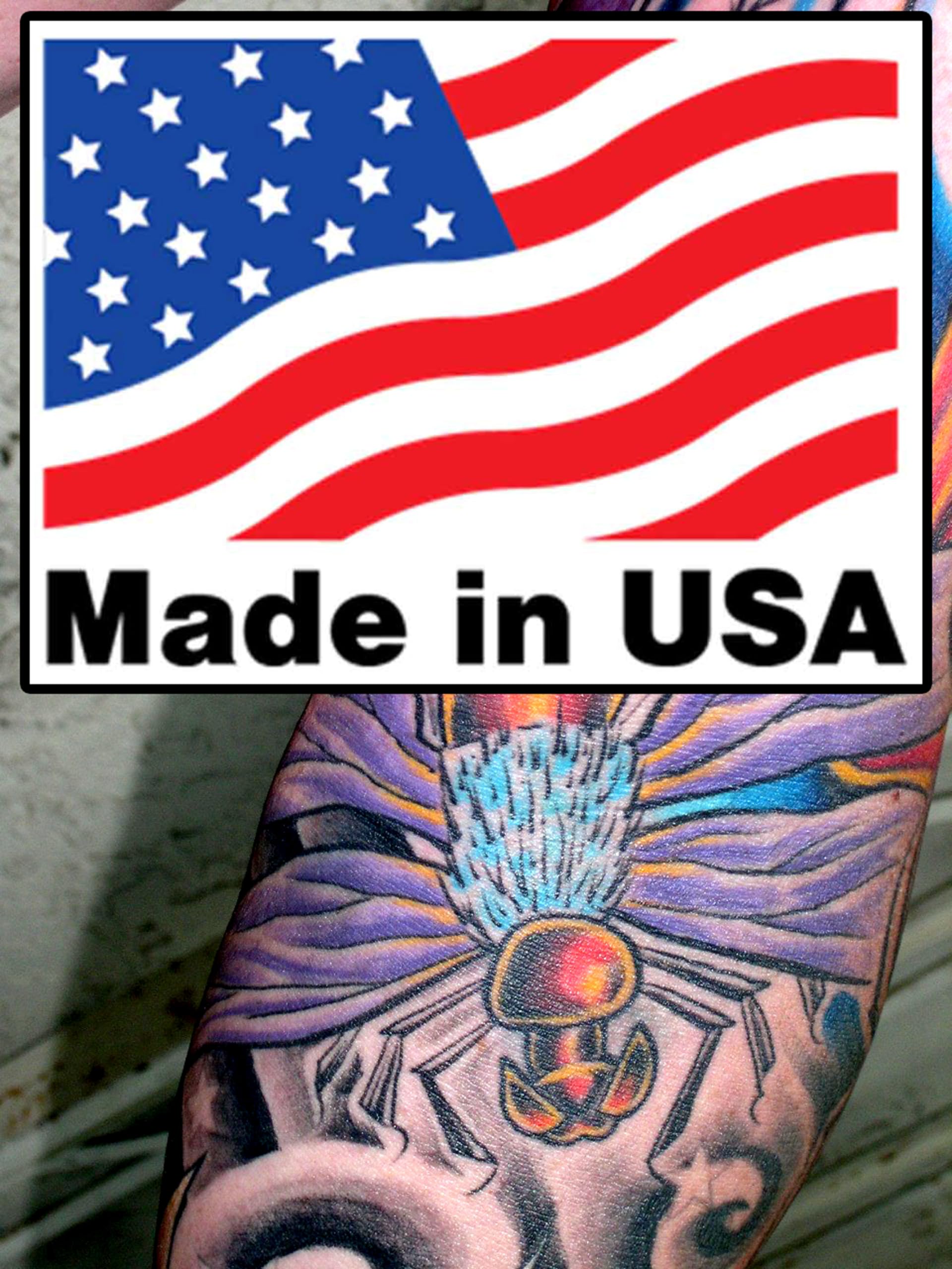 Marcadores temporales para diseños en piel, de Element Tattoo Supply.