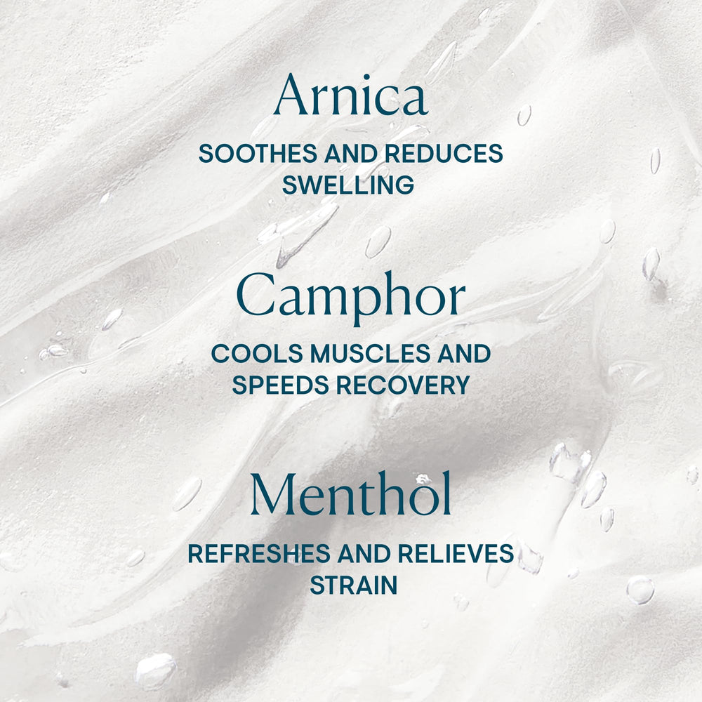 ELEMIS camphor refreshing sensation demonstrates cooling rush for tired skin.