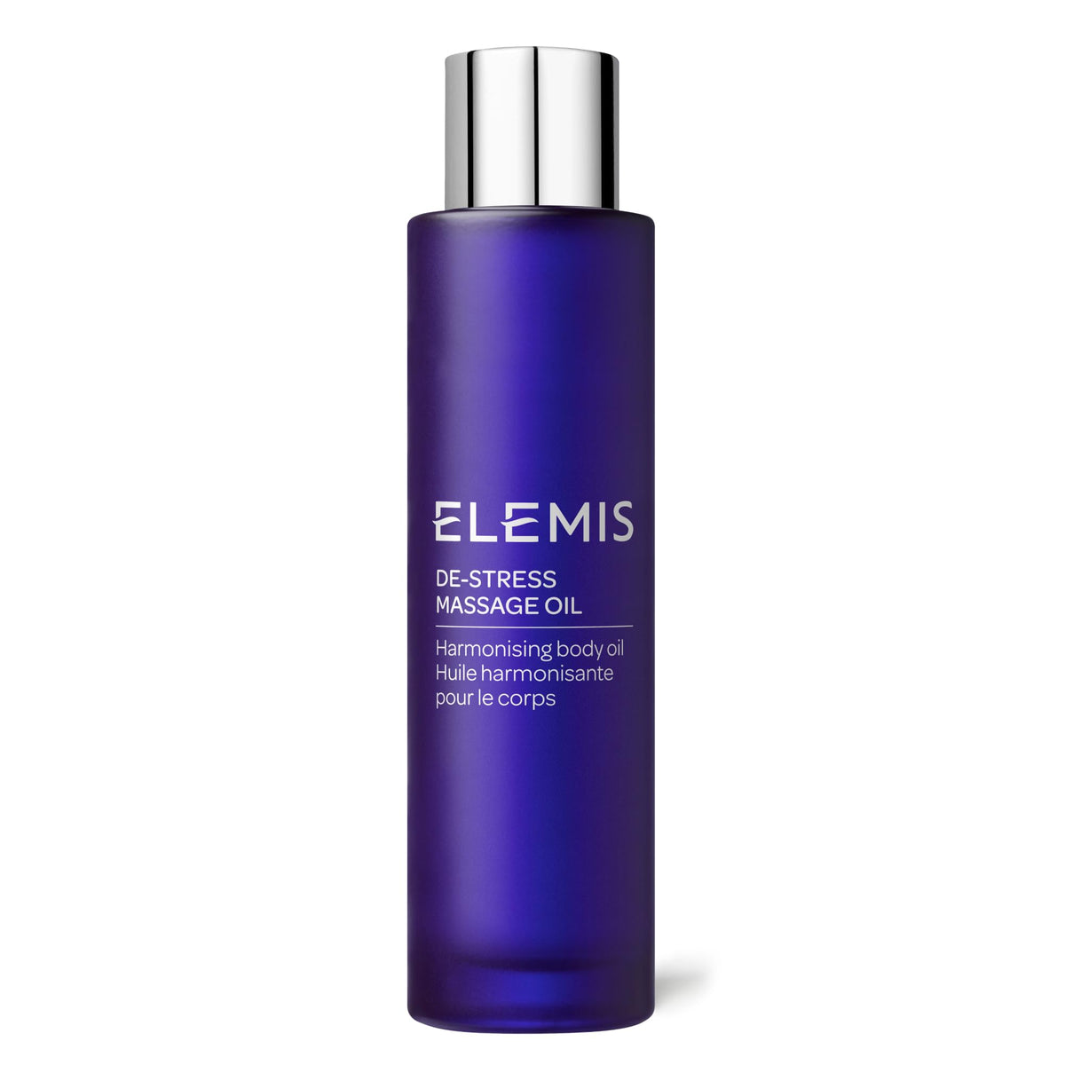 Elemis De-Stress Massage Oil bottle for hydration and calm skin