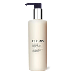 ELEMIS Dynamic Resurfacing Facial Wash bottle on shelf for gentle daily exfoliation