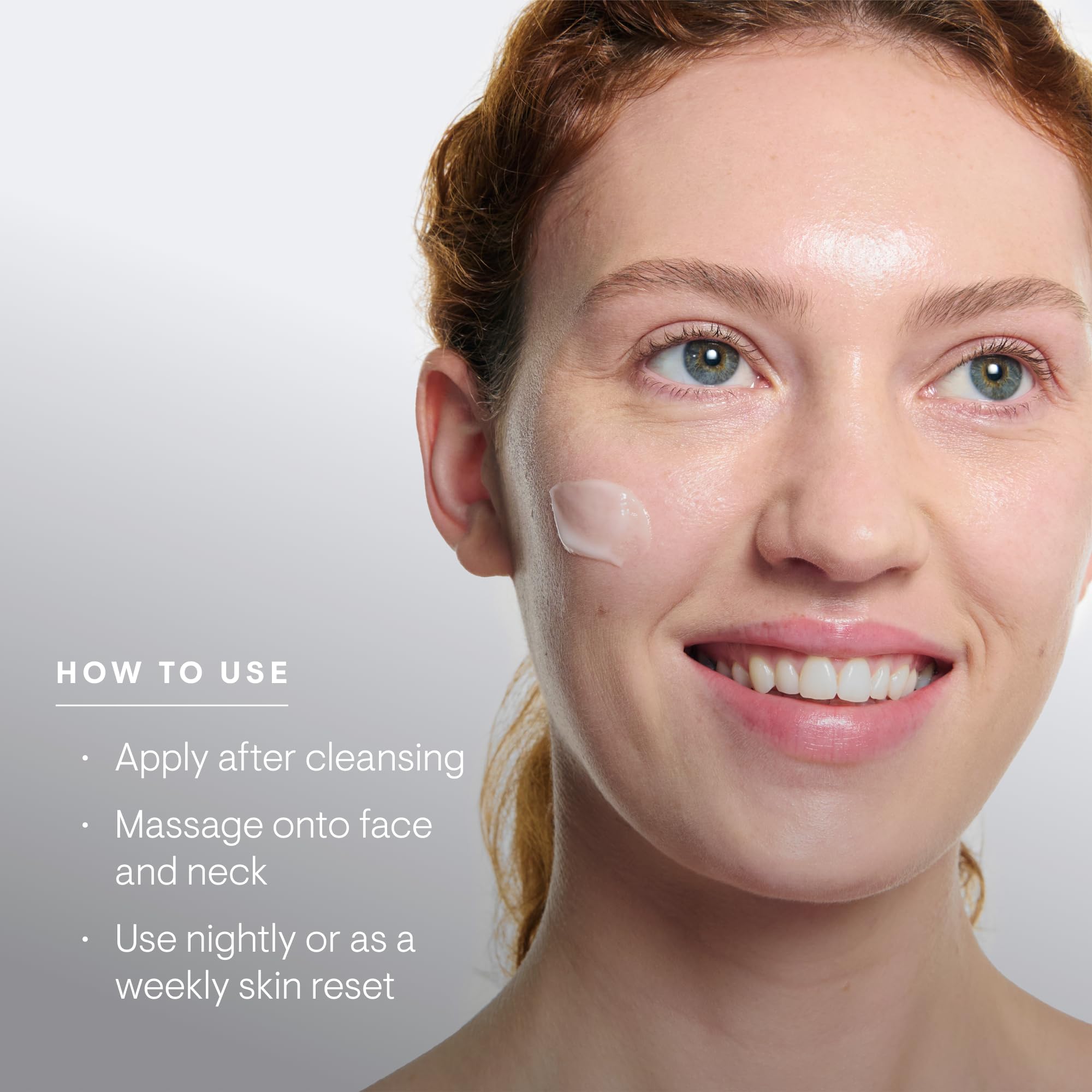 ELEMIS Midnight Facial banana-flower closeup notes prebiotic hydration for skin balance.