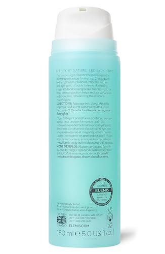 Elemis Pro-Collagen Energising Marine Cleanser packaging emphasizes premium UK origin.