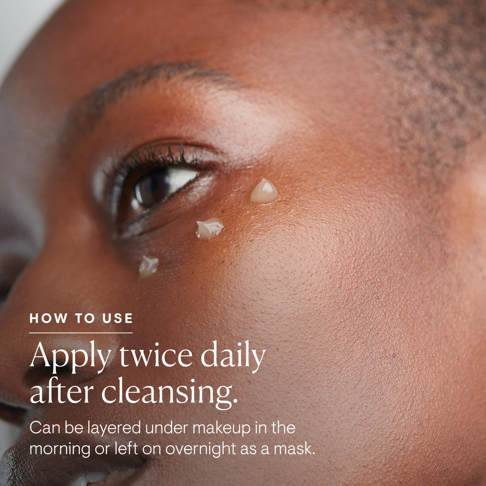 Elemis Pro-Collagen Eye Revive Mask soothing night care routine.