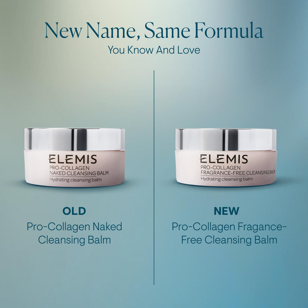 Texture swatch of Elemis cleansing balm showing rich fragrance-free formula for sensitive skin
