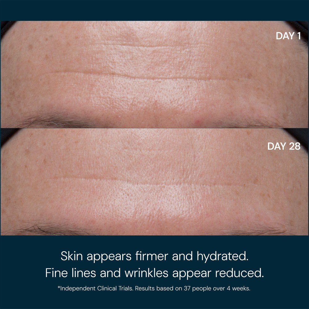 Closeup of Elemis Pro-Collagen Marine Cream SPF 30 jar; lightweight gel-cream texture.