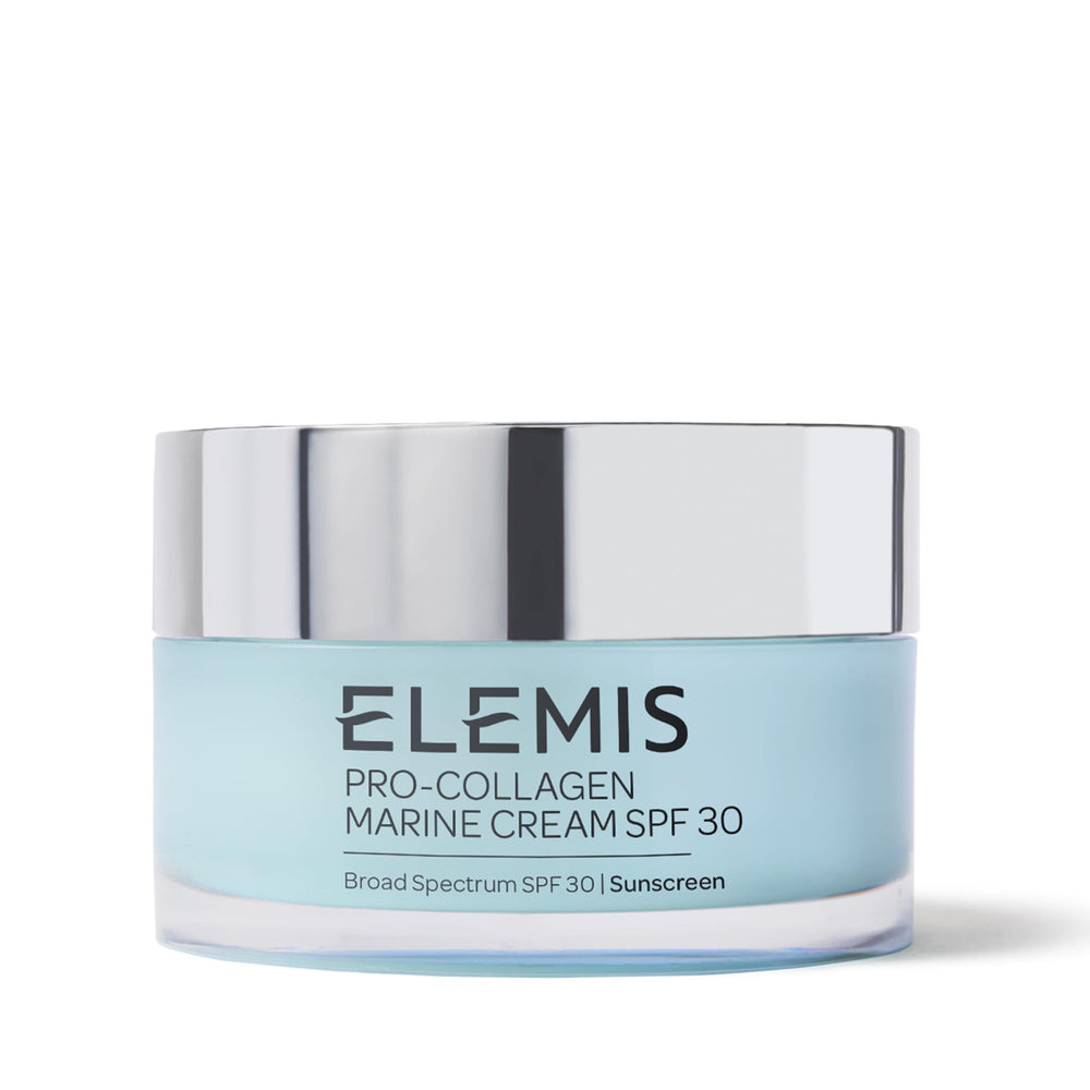 Elemis Pro-Collagen Marine Cream SPF 30 jar — daily hydration and glow.