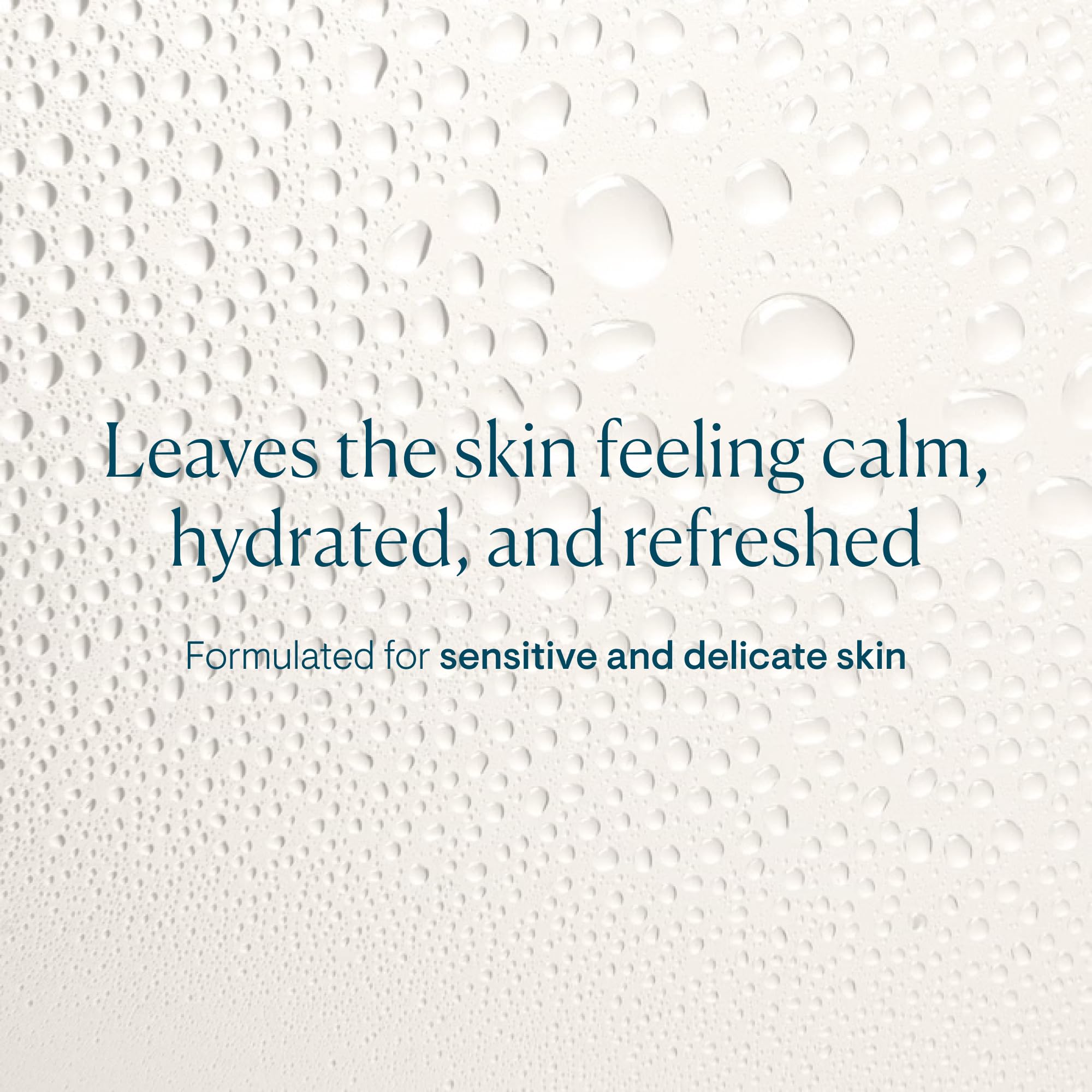 ELEMIS soothing apricot toner with cotton pads — gentle cleansing for ultra sensitive skin.