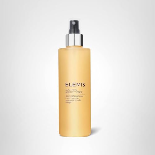 ELEMIS spray nozzle releasing a delicate mist for eyelid cleansing.