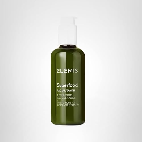 Daily glow-ready shot with Elemis wash in use