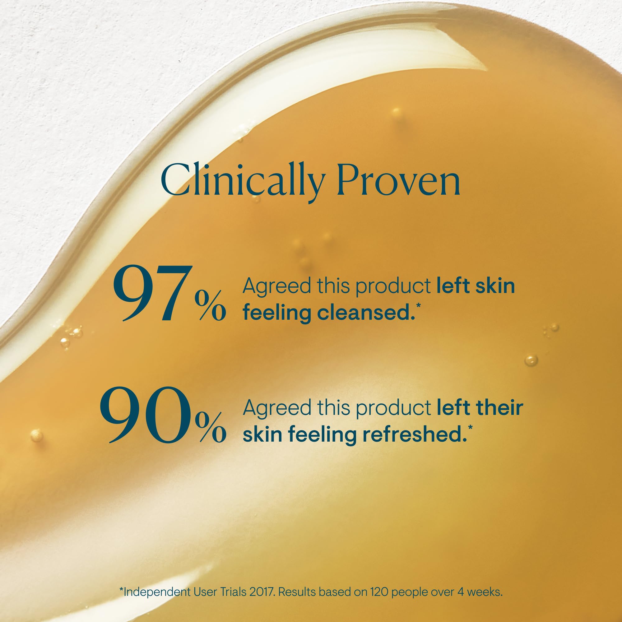 ELEMIS Superfood Facial Wash pump demonstrates easy, controlled application for daily use.