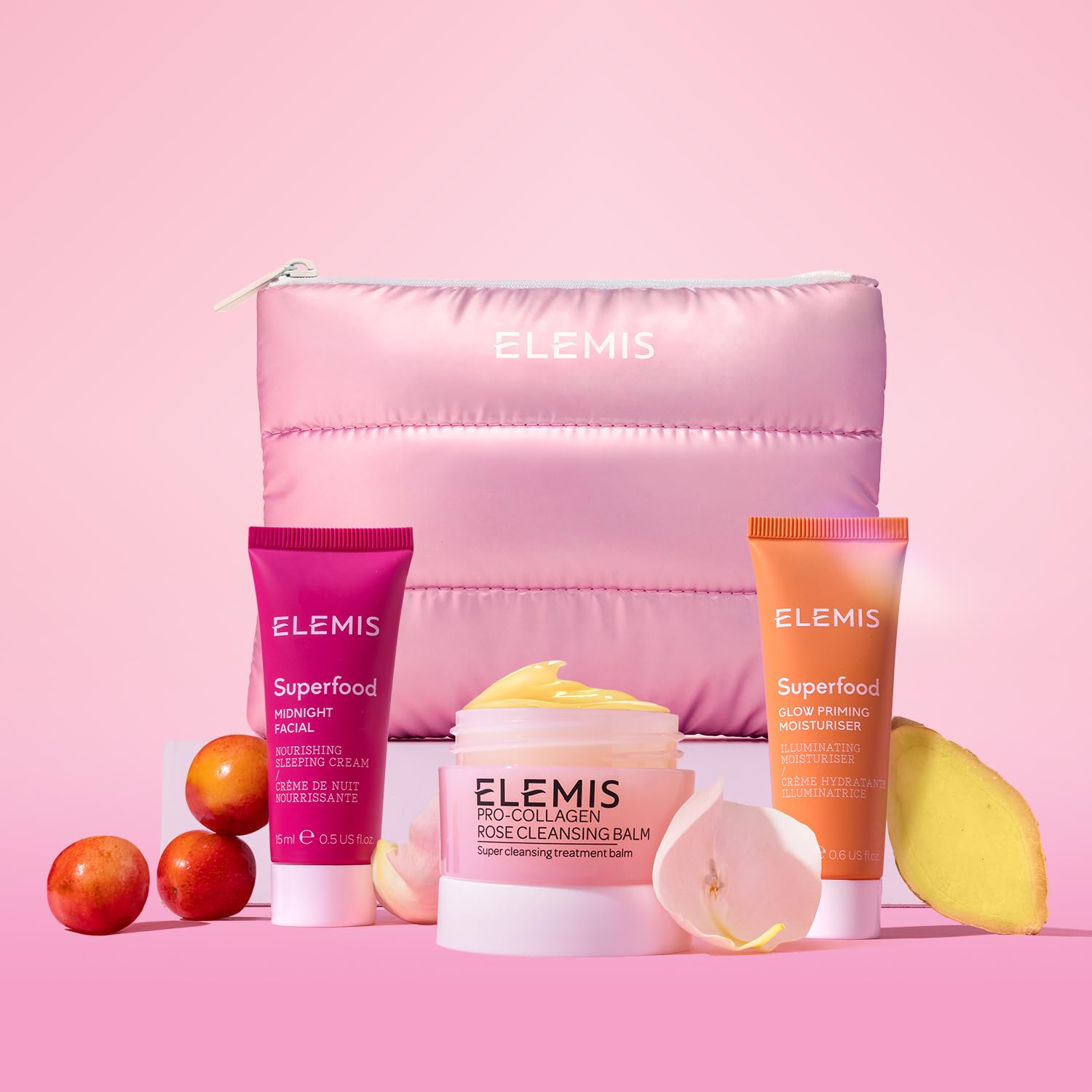 Elemis Glow Priming Moisturizer travel size for radiant hydration