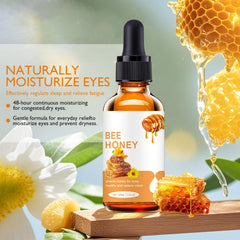 Aplicación suave de Elesysy para ojos con miel.