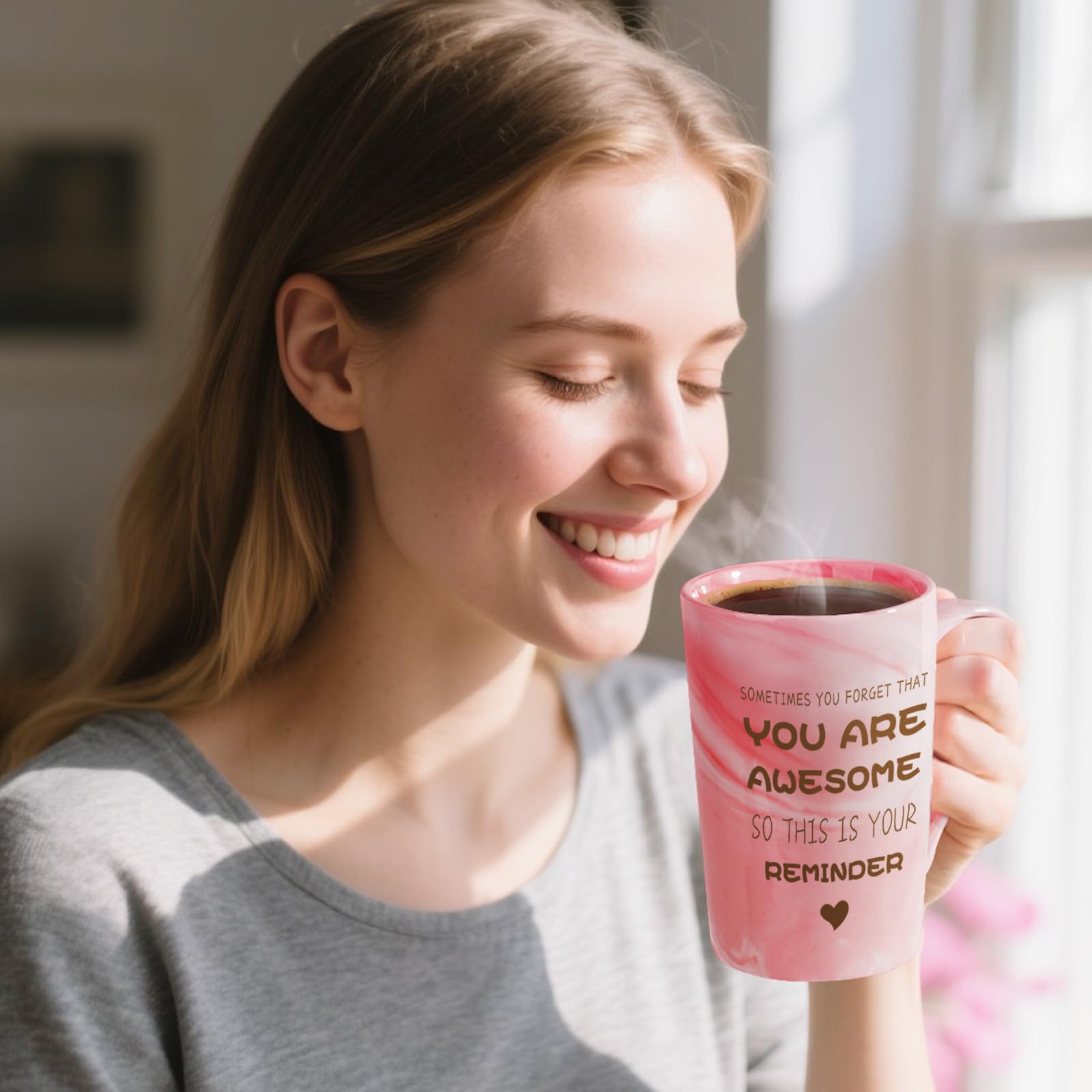 Taza con mensaje positivo de Eletorot para alegrar el día.