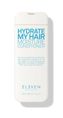 ELEVEN AUSTRALIA Hydrate My Hair conditioner bottle front for hydrated, glossy hair
